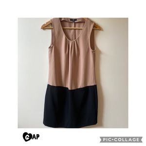GAP Women's Midi Dress - Tan and Black